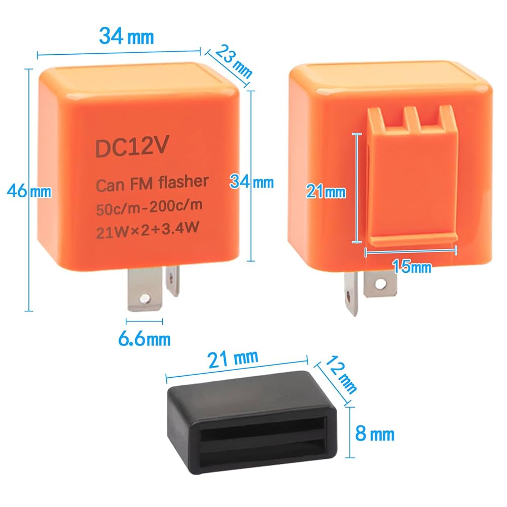 パーツ YUKKURI RELAY 2 楽天市場】ゆっくりウインカーリレー2（車種共通用
